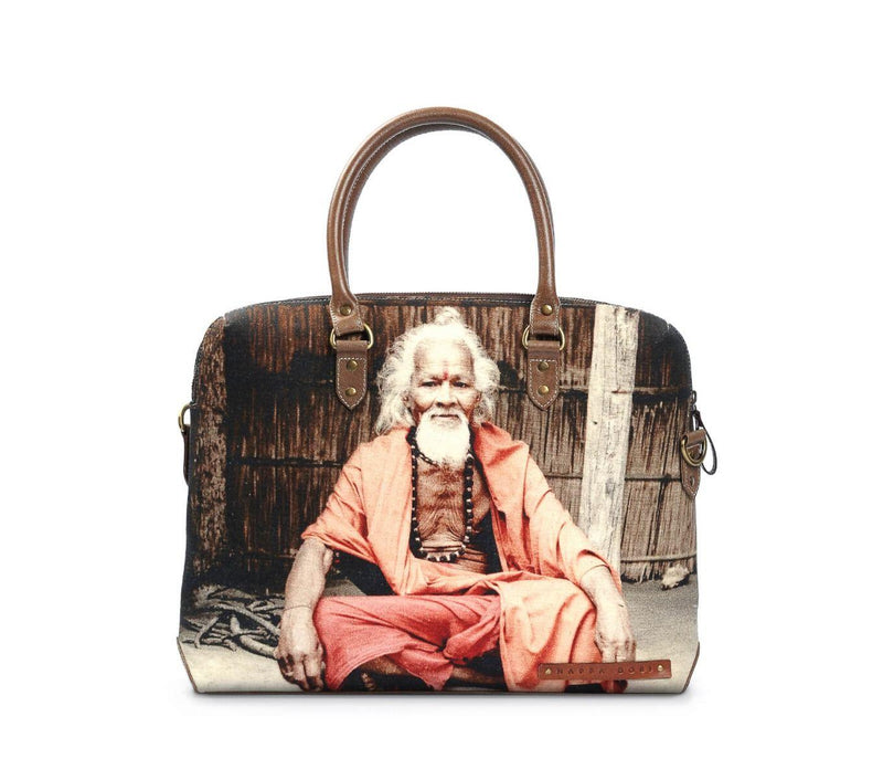 PRINTED LAPTOP BAG - Nappa Dori