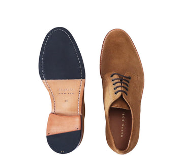 Buy Derby Suede Shoes Genuine Leather Formal Shoes – Nappa Dori
