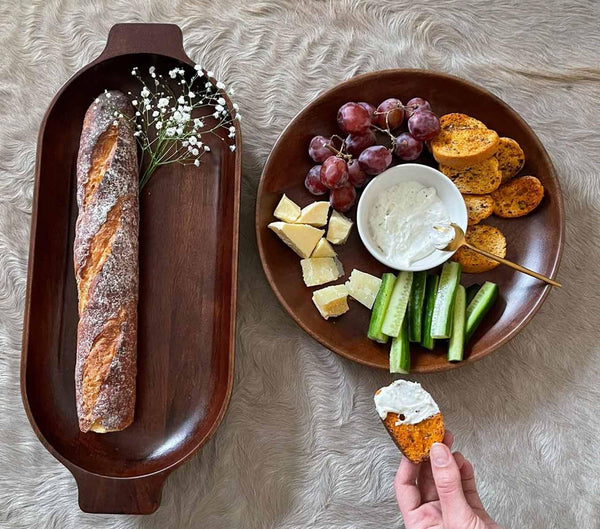 ceramic serving platter