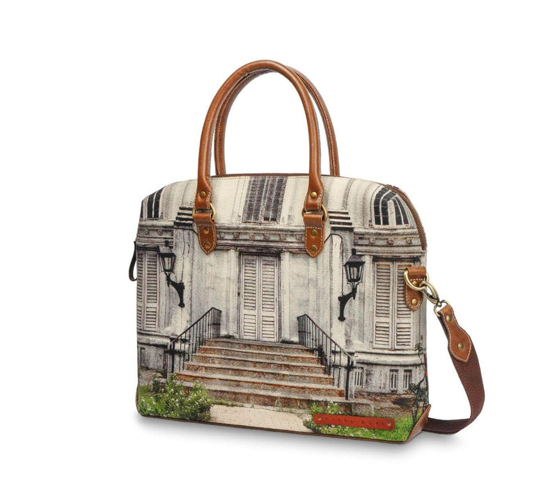 PRINTED LAPTOP BAG - Nappa Dori