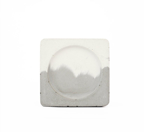 concrete decor candle holder