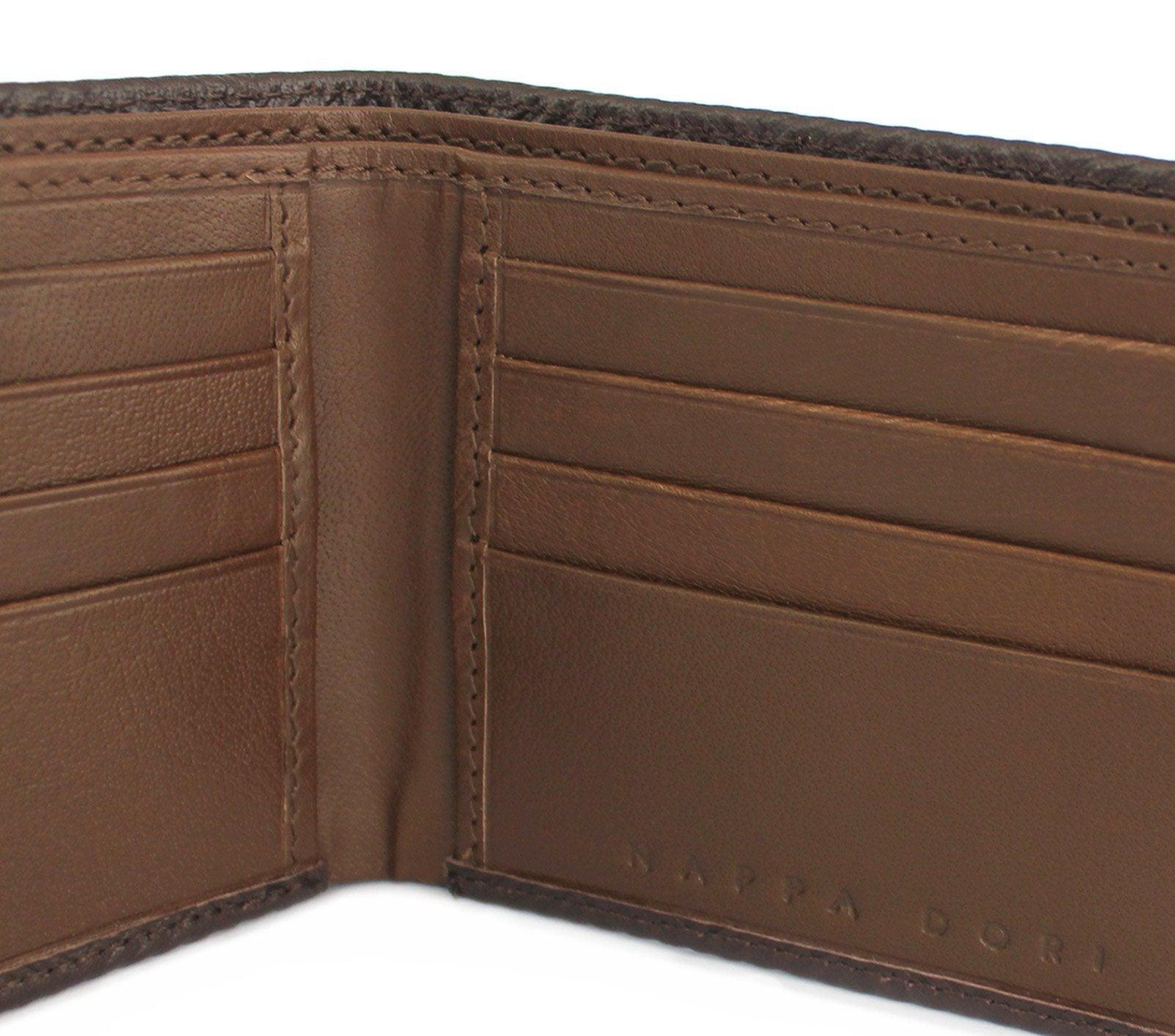 Buy Chevron Wallet Online  Leather Wallet India – Nappa Dori