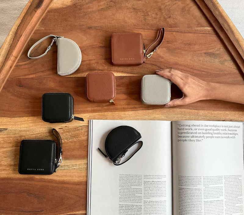 QUADRATE POUCH - Nappa Dori