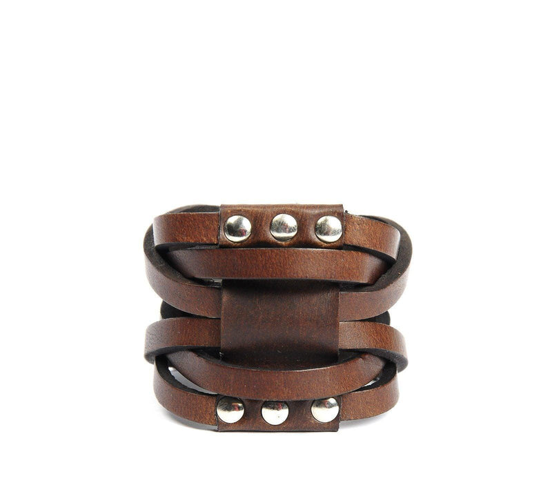 mens leather wristband online india
