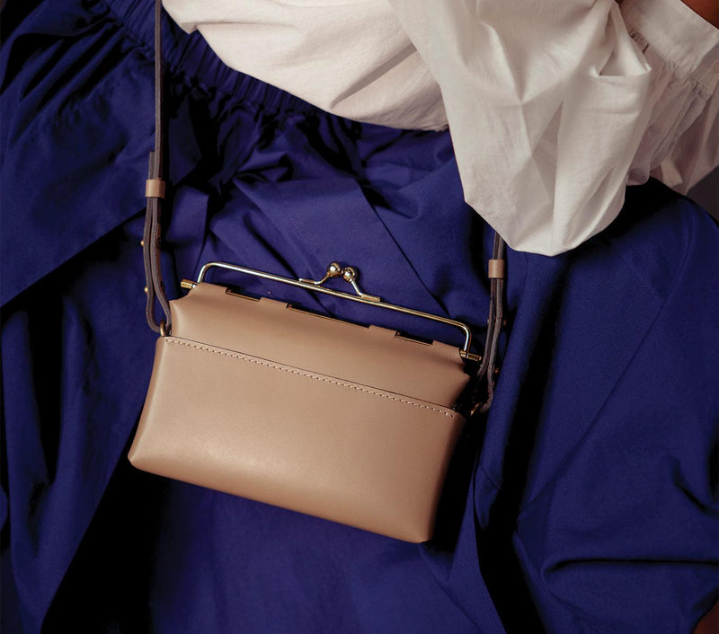 buy leather sling bag women online