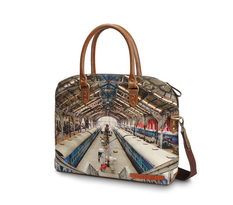 PRINTED LAPTOP BAG - Nappa Dori