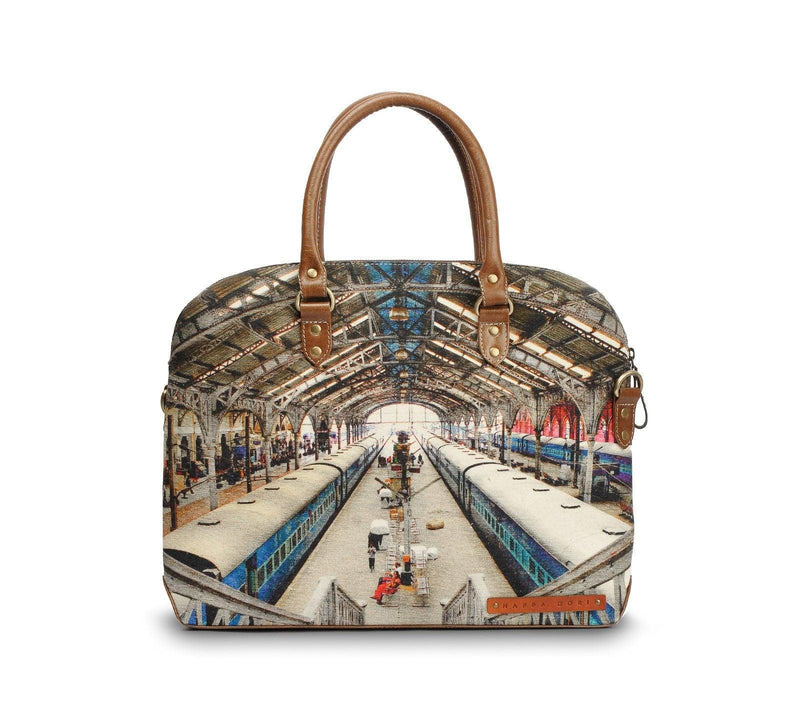 PRINTED LAPTOP BAG - Nappa Dori