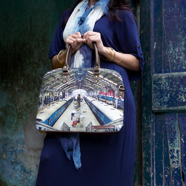 PRINTED LAPTOP BAG - Nappa Dori