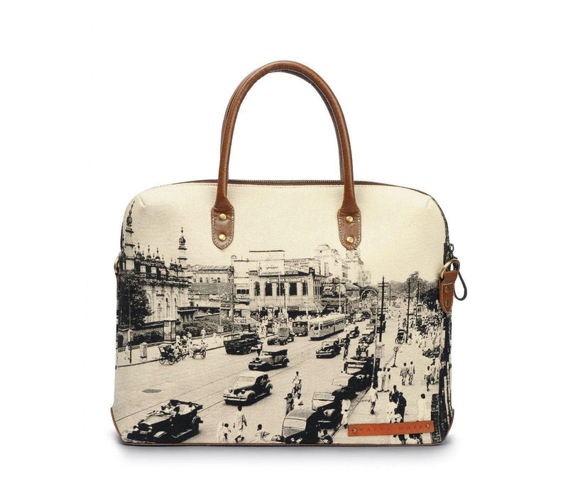 PRINTED LAPTOP BAG - Nappa Dori