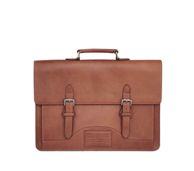 NORMAN LAPTOP BAG - Nappa Dori
