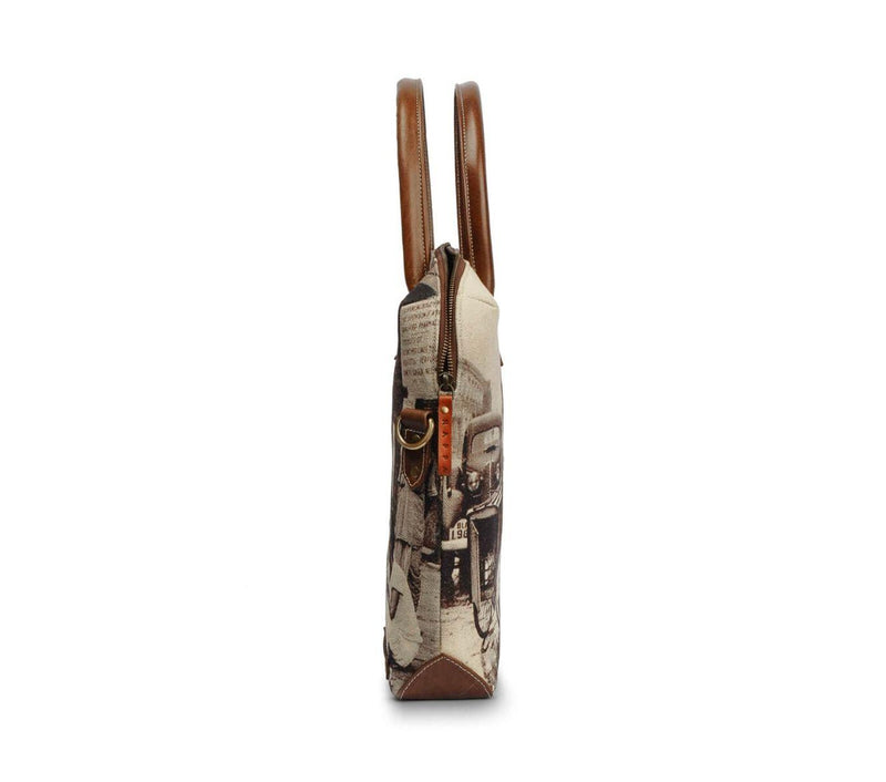 PRINTED LAPTOP BAG - Nappa Dori