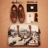 PRINTED LAPTOP BAG - Nappa Dori