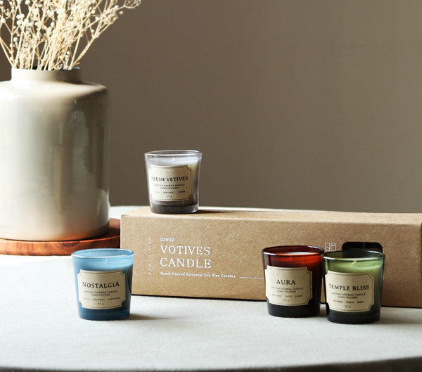 scented candles gift set