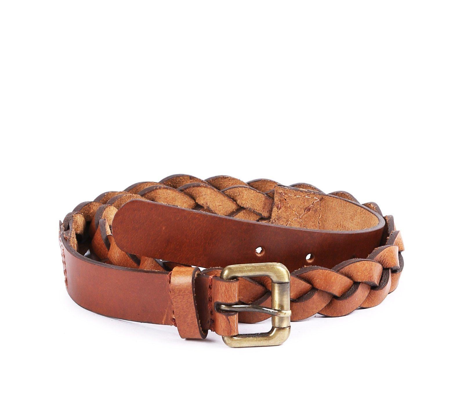 Buy Woven Twist Belt Online | Leather Woven Belt – Nappa Dori